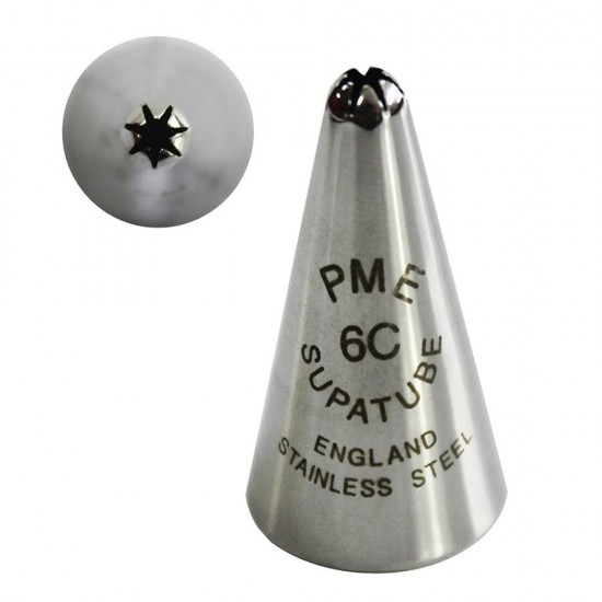 Shop quality PME Stainless Steel Seamless Supatube Nozzle - Star Tubes No. 6 (Closed) - Medium in Kenya from vituzote.com Shop in-store or online and get countrywide delivery!