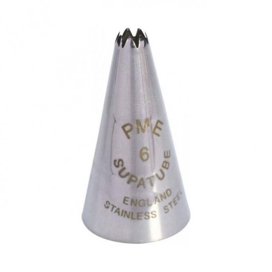 Shop quality PME Stainless Steel Seamless Supatube Nozzle - Star Tubes No. 6 (Open) in Kenya from vituzote.com Shop in-store or online and get countrywide delivery!