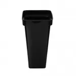 Square Flower Bucket, Black, 41cm