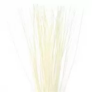 Rainbow Midollino Flexi Sticks 80cm X 150g  Bleached White -  (approx 110 sticks).