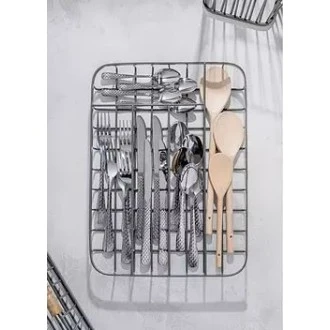 Living Nostalgia Iron Wire Cutlery Organiser