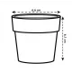 Elho Original Round Mini Plant Pot - Living Black, 9cm, 8711904348212 Shop quality Elho Original Round Mini Plant Pot - Living Black, 9cm in Kenya from vituzote.com Shop in-store or online and get countrywide delivery!