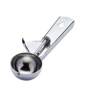 Kitchen Craft Traditional Metal Ice Cream Scoop, 21 cm (8.5")