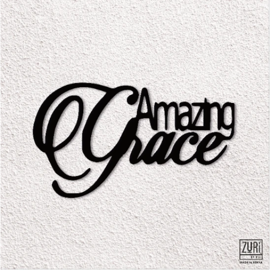 Zuri Amazing Grace Metal Wall Art - Made in Kenya, MAB4 Shop quality Zuri Amazing Grace Metal Wall Art - Made in Kenya in Kenya from vituzote.com Shop in-store or online and get countrywide delivery!