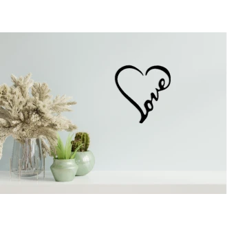 Zuri Love' Metal Wall Art - Made in Kenya