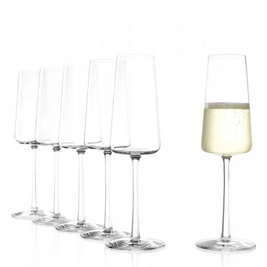 Shop quality Stolzle Pulled Power Stem 6 Champagne Flute Glasses, 238ml, Set of 6 Glasses (Made in Germany) in Kenya from vituzote.com Shop in-store or online and get countrywide delivery!