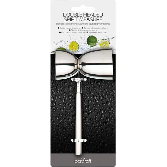 Shop quality BarCraft Cocktail Jigger Spirit Measure with Dual Alcohol Measure, Stainless Steel, 30ml/60ml in Kenya from vituzote.com Shop in-store or online and get countrywide delivery!