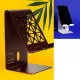 Zuri Desk Mobile Phone Holder (Steel) – Geometric Design Bronze, PHP1BR Shop quality Zuri Desk Mobile Phone Holder (Steel) – Geometric Design Bronze in Kenya from vituzote.com Shop in-store or online and get countrywide delivery!