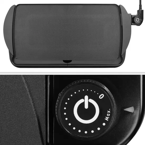 Shop quality Duronic Electric Non-Stick Grill Pan Griddle - 52x27cm in Kenya from vituzote.com Shop in-store or online and get countrywide delivery!