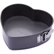 Master Class Heart Shaped Cake Tin - 9 Inch Springform Cake Tin with Loose Base and Non Stick Coating