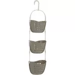 Premier 3 Tier Shower Caddy -  Grey