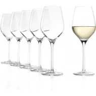 Stolzle Exquisite 6 Royal White Wine Glasses, 350 ml - High Brilliance, Set of 6 Glasses (Made in Germany)