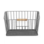 Living Nostalgia Large Stackable Wire Storage Basket