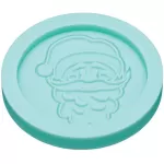 Sweetly Does It Santa Silicone Fondant Mould, Blue
