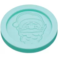 Sweetly Does It Santa Silicone Fondant Mould, Blue