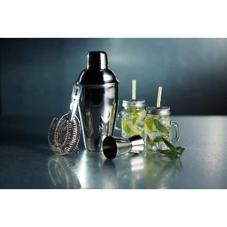 Barcraft Stainless Steel Bartender Cocktail Kit 