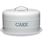 Living Nostalgia French Grey Domed Cake Tin