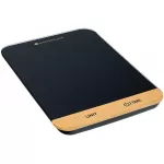 Master Class Compact Digital Kitchen Scale in Gift Box, Plastic/Bamboo, Black