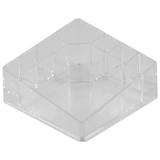 Shop quality Home Basics, 8 Compartment Shatter Resistant Plastic Cosmetic Organizer  (Clear) in Kenya from vituzote.com Shop in-store or online and get countrywide delivery!