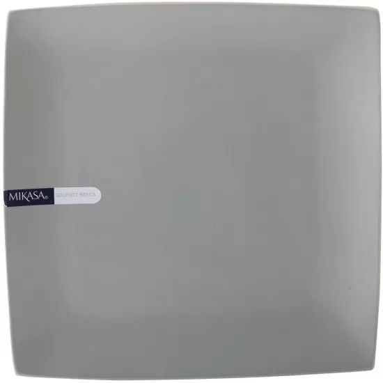 Mikasa Gourmet Ceramic Square Dinner Plate, Grey - 27 cm (10½ Inch), 5179095 Shop quality Mikasa Gourmet Ceramic Square Dinner Plate, Grey - 27 cm (10½ Inch) in Kenya from vituzote.com Shop in-store or online and get countrywide delivery!