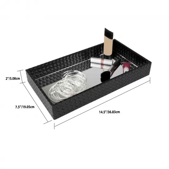 Home Basics Decorative Vanity Tray with Mirror, Chrome, ST49552 Shop quality Home Basics Decorative Vanity Tray with Mirror, Chrome in Kenya from vituzote.com Shop in-store or online and get countrywide delivery!