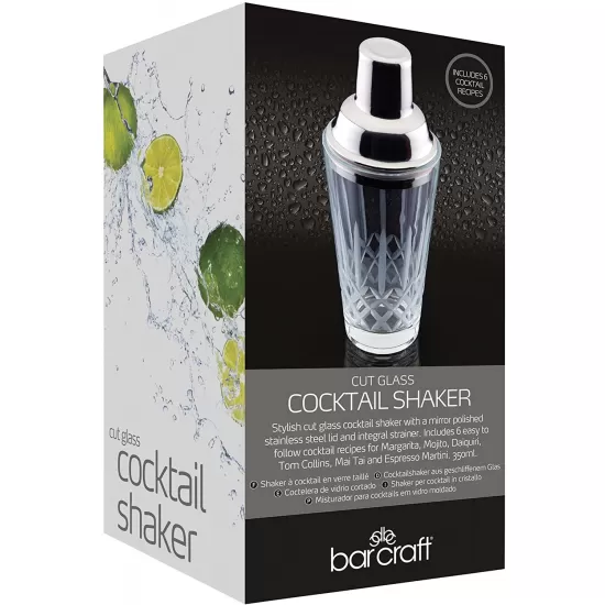 Shop quality BarCraft Cut-Glass 400 ml Cocktail Shaker with Stainless Steel Strainer in Kenya from vituzote.com Shop in-store or online and get countrywide delivery!