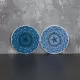 Shop quality Candlelight Bohemian Assorted Ceramic Coasters, Blue and Gold 10cm  - set of 2 in Kenya from vituzote.com Shop in-store or online and get countrywide delivery!
