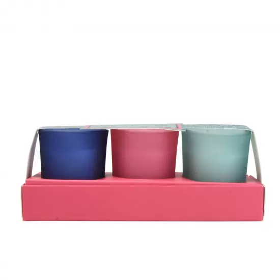 Candlelight Jaipur Pink Fig Set of 3 Mini Votives Candles in Gift Box Pear and Fig Scent, 652389 Shop quality Candlelight Jaipur Pink Fig Set of 3 Mini Votives Candles in Gift Box Pear and Fig Scent in Kenya from vituzote.com Shop in-store or online and get countrywide delivery!