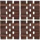 Shop quality Creative Tops Dark Slatted Wood Pack Of 4 Coasters in Kenya from vituzote.com Shop in-store or online and get countrywide delivery!