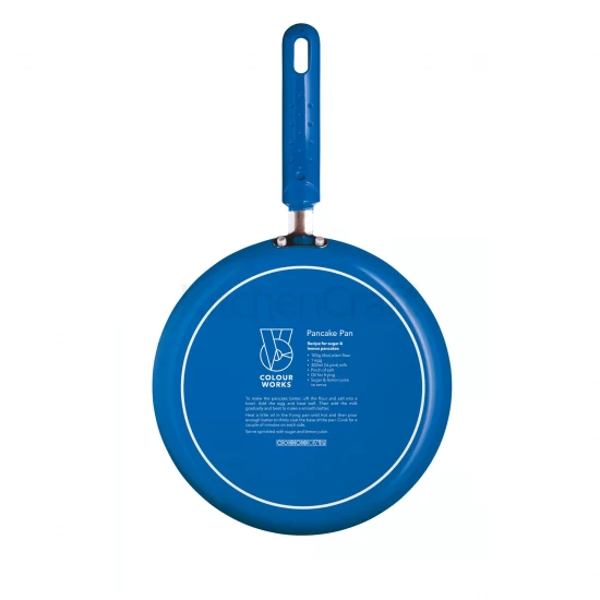 Colourworks Blue Crêpe Pan with Soft Grip Handle, CWCPBLU Shop quality Colourworks Blue Crêpe Pan with Soft Grip Handle in Kenya from vituzote.com Shop in-store or online and get countrywide delivery!