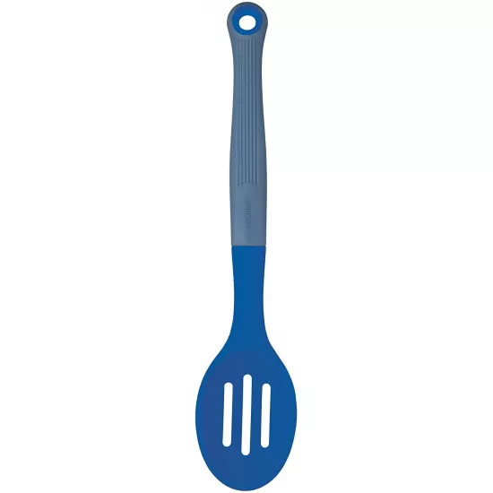 Colourworks Slotted Spoon, Silicone, Blueberry, 27 cm, CWBRSLTSPNBLU Shop quality Colourworks Slotted Spoon, Silicone, Blueberry, 27 cm in Kenya from vituzote.com Shop in-store or online and get countrywide delivery!