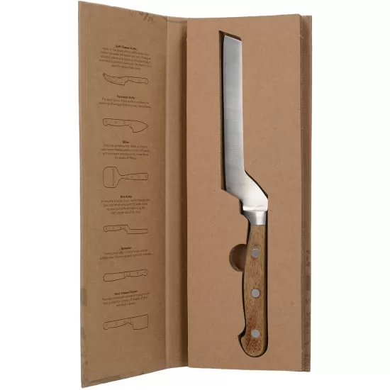 Creative Tops Gourmet Cheese Brie Cheese Knife with Wooden Handle, 25.5 cm (10”) , Brown/Silver, 5226053 Shop quality Creative Tops Gourmet Cheese Brie Cheese Knife with Wooden Handle, 25.5 cm (10”) , Brown/Silver in Kenya from vituzote.com Shop in-store or online and get countrywide delivery!