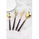 Shop quality Mikasa Cutlery Set, Gold-Coloured Faux Tortoise Shell Stainless Steel Dinner Forks, Knives and Spoons - 16 Piece Set in Kenya from vituzote.com Shop in-store or online and get countrywide delivery!
