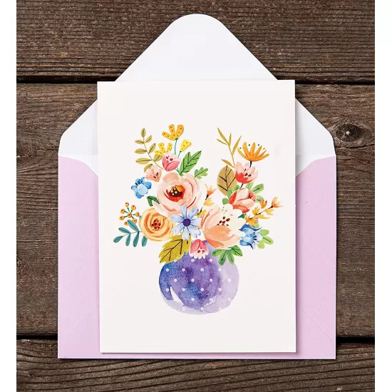 Floral in a pot Blank Note Card with Envelope, S004 Shop quality Floral in a pot Blank Note Card with Envelope in Kenya from vituzote.com Shop in-store or online and get countrywide delivery!