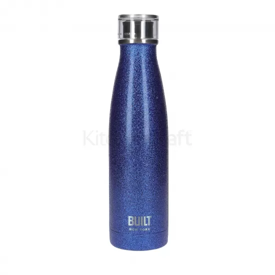 Shop quality BUILT Perfect Seal Insulated Stainless Steel Water Bottle/Thermal Flask with Leakproof Cap, 500ml, Blue Glitter in Kenya from vituzote.com Shop in-store or online and get countrywide delivery!