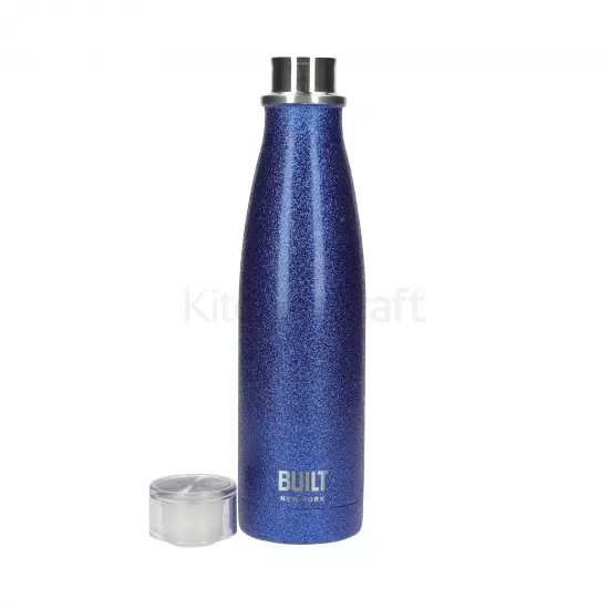 Shop quality BUILT Perfect Seal Insulated Stainless Steel Water Bottle/Thermal Flask with Leakproof Cap, 500ml, Blue Glitter in Kenya from vituzote.com Shop in-store or online and get countrywide delivery!