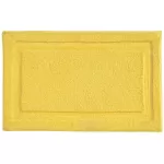 InterDesign  Spa Microfiber Polyester Bath Mat, 34" x 21", Yellow