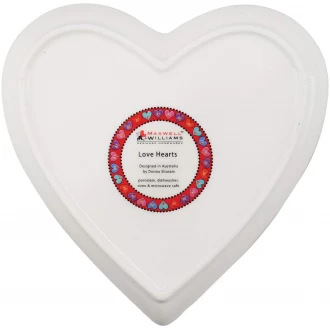 Maxwell & Williams Love Hearts 15.5cm Tiger Tiger Heart Plate