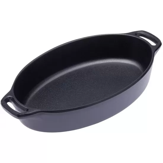 Kitchen Craft Mini Cast Iron-Look Melamine Serving Dish with Handles - (8 Inches x 4½ Inches), KCMELOVDISH Shop quality Kitchen Craft Mini Cast Iron-Look Melamine Serving Dish with Handles - (8 Inches x 4½ Inches) in Kenya from vituzote.com Shop in-store or online and get countrywide delivery!