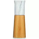 Kitchen Craft Serenity Salt or Pepper Mill, Bamboo, Brown/Pale Pink, 17.5 cm