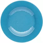 KitchenCraft "We Love Summer" Ceramic-Style Melamine Dinner Plate - Blue
