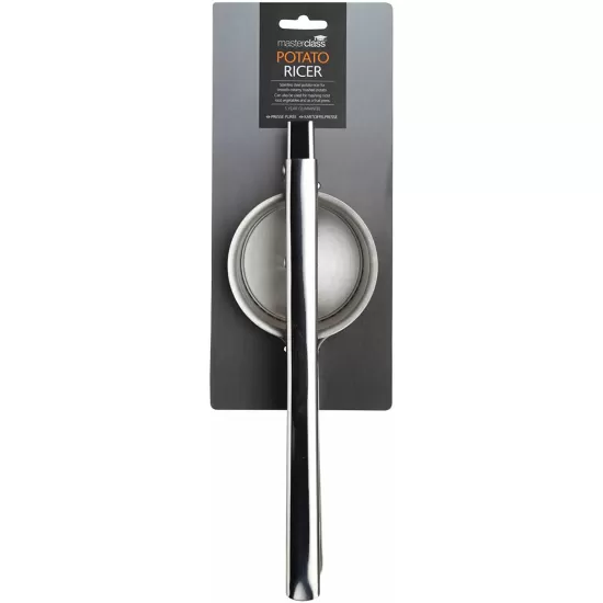 Master Class Stainless Steel Potato Ricer for Mashed Potato, Fishcakes and Rosti, MCRICERSS Shop quality Master Class Stainless Steel Potato Ricer for Mashed Potato, Fishcakes and Rosti in Kenya from vituzote.com Shop in-store or online and get countrywide delivery!