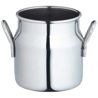 MasterClass Mini Milk Churn, Silver, 95 ml , 5cm Height