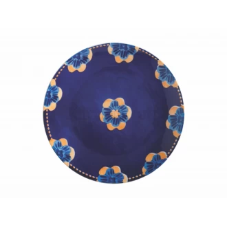Maxwell & Williams Majolica Ink Blue Dinner Plate, 26.5cm