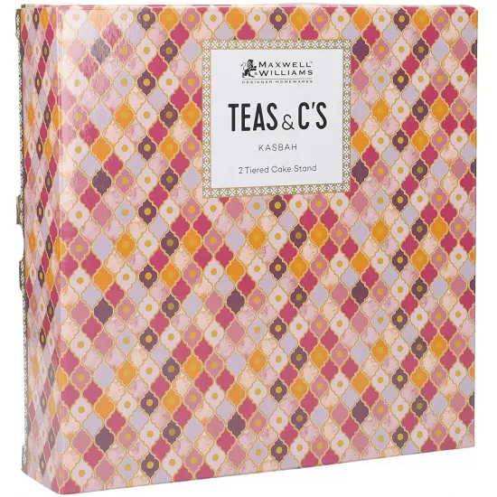 Maxwell & Williams Teas & C’s Kasbah Cake Stand in Gift Box, Porcelain, Rose, 2 Tiers, HV0124 Shop quality Maxwell & Williams Teas & C’s Kasbah Cake Stand in Gift Box, Porcelain, Rose, 2 Tiers in Kenya from vituzote.com Shop in-store or online and get countrywide delivery!