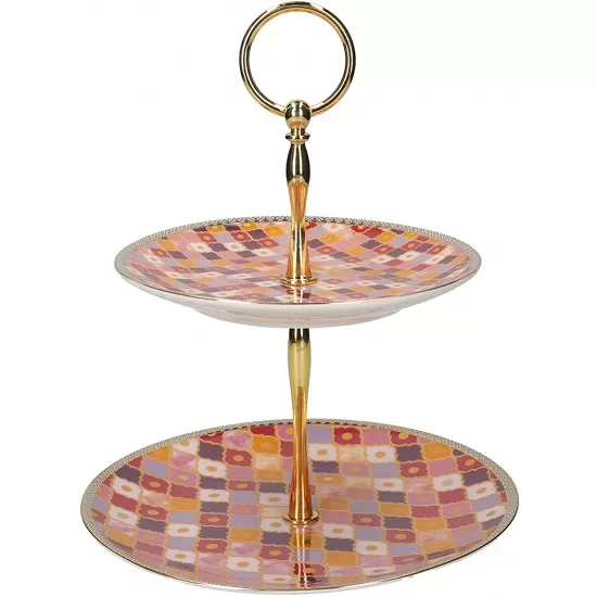 Maxwell & Williams Teas & C’s Kasbah Cake Stand in Gift Box, Porcelain, Rose, 2 Tiers, HV0124 Shop quality Maxwell & Williams Teas & C’s Kasbah Cake Stand in Gift Box, Porcelain, Rose, 2 Tiers in Kenya from vituzote.com Shop in-store or online and get countrywide delivery!