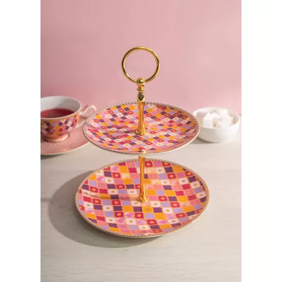 Maxwell & Williams Teas & C’s Kasbah Cake Stand in Gift Box, Porcelain, Rose, 2 Tiers, HV0124 Shop quality Maxwell & Williams Teas & C’s Kasbah Cake Stand in Gift Box, Porcelain, Rose, 2 Tiers in Kenya from vituzote.com Shop in-store or online and get countrywide delivery!