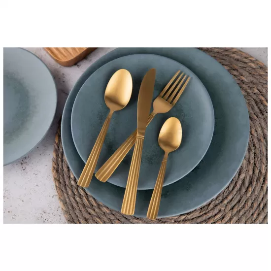 Mikasa Gold-Coloured Cutlery Set in Gift Box, Stainless Steel, 16 Pieces, MKCUTCHAMP16PC Shop quality Mikasa Gold-Coloured Cutlery Set in Gift Box, Stainless Steel, 16 Pieces in Kenya from vituzote.com Shop in-store or online and get countrywide delivery!
