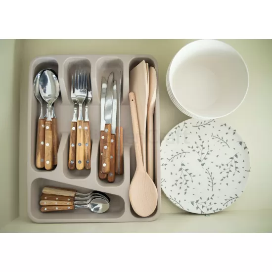 Shop quality Natural Elements Eco-Friendly Bamboo Fibre Cutlery Tray in Kenya from vituzote.com Shop in-store or online and get countrywide delivery!