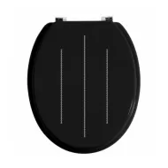 Premier Bling Diamante Toilet Seat  - Black